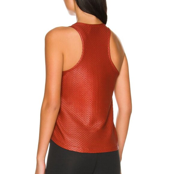 Revolve Koral Top Womens‎ X-Small Rogue Aerate Shiny Netz Tank Top Gym Workout - Picture 7 of 12
